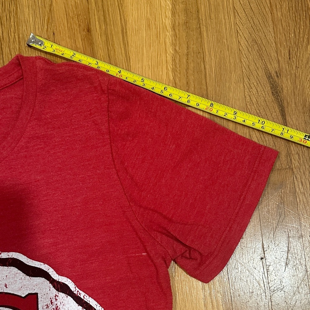 *last chance* Majestic Threads | Women’s Red Kansas City Chiefs T-Shirt - Picture 9 of 15